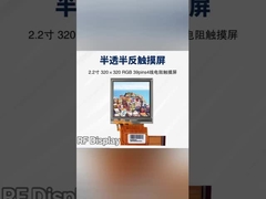 3.8 inch 320*240 Pixel Panel Industrial LCD Display SP10Q010-T 60CD/M2 20 Pin Hitachi