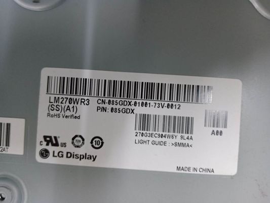 Mua 27in 163PPI 3480x2160 Industrial LCD Panel LM270WR3-SSA1 350cd/M2 online manufacture