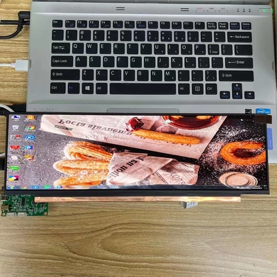 1920 * 550 Pixel BOE 14.1Inch Lcd kéo dài màn hình 400cd/m2 30 Pin NV140DQM-N51 3.3V 1200:1 15K giờ WLED