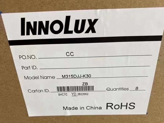 Giá tốt. Innolux 31,5 inch LCD màn hình màn hình với 3840x2160 pixel 300 cd / m2 Độ sáng và 51PIN Connector cho màn hình máy tính để bàn trực tuyến