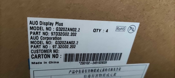 AUO Hình ảnh y tế LCD Panel 32INCH 850CCD / M2 LCM 51P Ánh sáng cao 3840*2160Pixels 137PPI 30K giờ Sống
