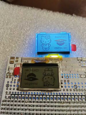 1.1inch 12864 COG LCD Panel AIP31567A Driver N/A Brightness Đen và trắng