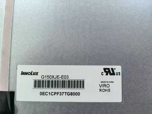Giá tốt. Innolux 15Inch Industrial LCD Display Panel G150XJE-E03 với 1024 * 768 pixel 450 cd / m2 Độ sáng và 70K giờ Sống trực tuyến