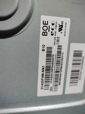 Giá tốt. BOE 43Inch màn hình LCD kéo dài DV430FHM-NN1 với 400cd / m2 Độ sáng 1920 * 1080Pixels Độ phân giải và kết nối 51pin trực tuyến