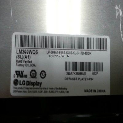 Giá tốt. LM300WQ6 SLA1 Màn hình LCD 30 inch, lớp phủ cứng 350CD 92P màn hình TV LCD trực tuyến