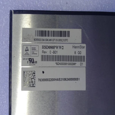 chất lượng Hannstar 8 Inch Industrial LCD Display với 800 * 1280 pixel và độ sáng 450 CCD M2 Nhà máy