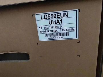 LG 55 Inch High Brightness Lcd Display LD550EUN UHA1 51P Connector 60k giờ hoạt động