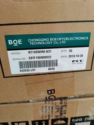 Giá tốt. BOE 14 Inch PC LCD Module với độ phân giải 1366x768 30 Pin Connector và 220 cd / m2 Brightness trực tuyến