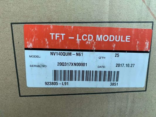 Giá tốt. BOE NV140QUM-N61 màn hình LCD 14 inch với độ phân giải 3840x2160 UHD 400cd Độ sáng và đầu nối 40 pin trực tuyến